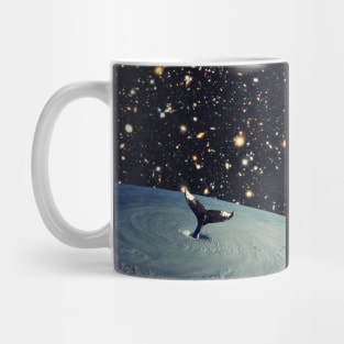 Space Whale - Space Aesthetic, Retro Futurism, Sci Fi Mug